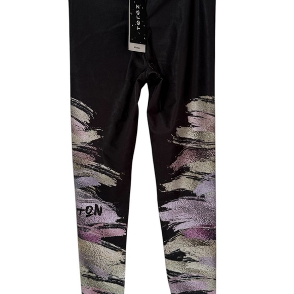 Terez x Peleton Women’s NWT Black Workout Leggings size Small - Picture 3 of 7